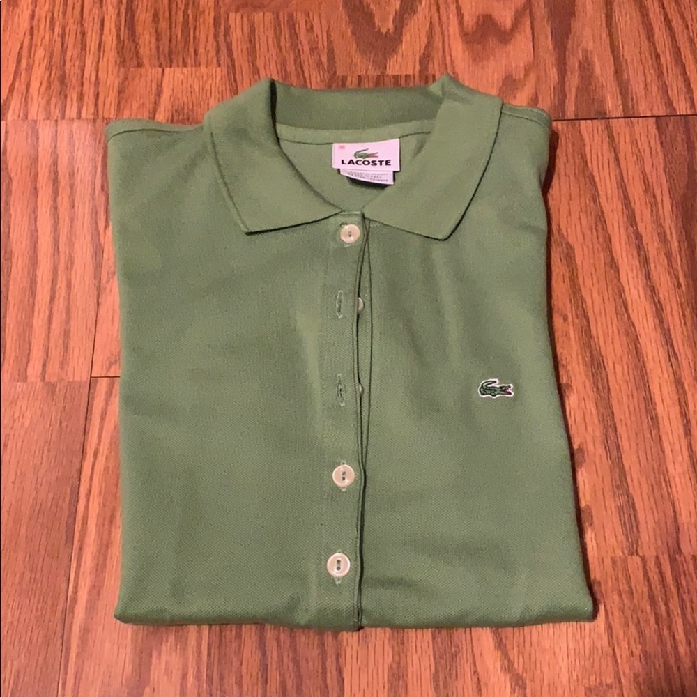 Lacoste Green Polo